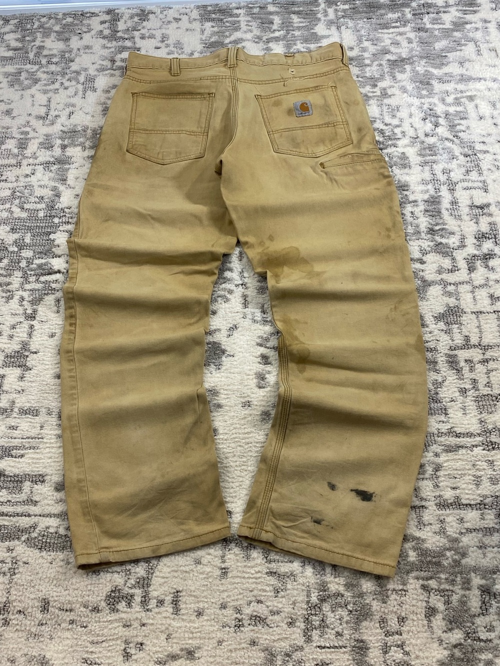 Worn-In Carhartt Working Relaxed Fit Pants